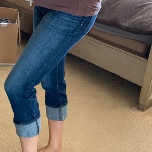 Cropped Cuffed Maternity jeans